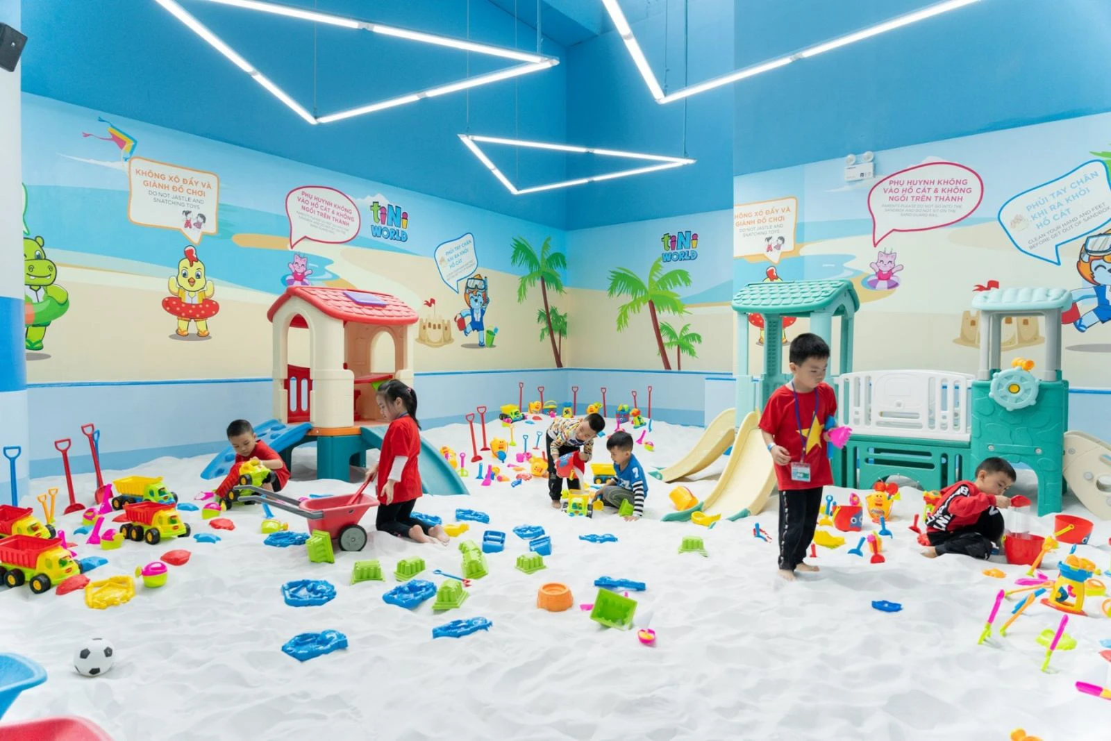 Tiêu chí thiết kế khu vui chơi trong nhà