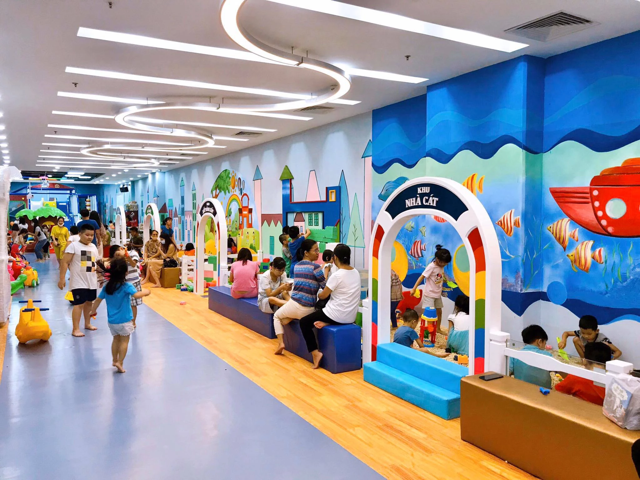 An toàn - Tiêu chí thiết kế khu vui chơi trong nhà