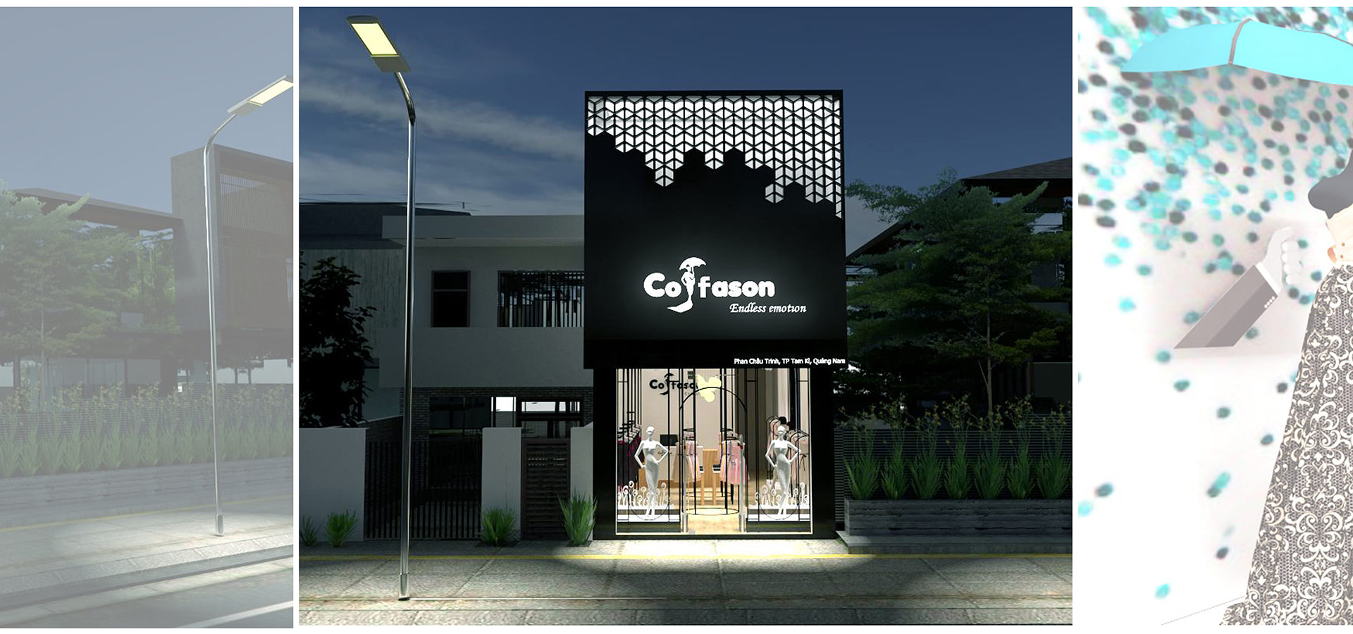 thiet ke shop thoi trang tai da nang - Thiết kế shop thời trang hết bao nhiêu tiền? Câu trả lời thiết kế shop đẹp tại Đà Nẵng