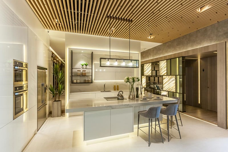xu hướng thiết kế showroom đẹp - Những xu hướng thiết kế showroom thịnh hành năm 2022 Xu hướng thiết kế showroom có thêm cây xanh