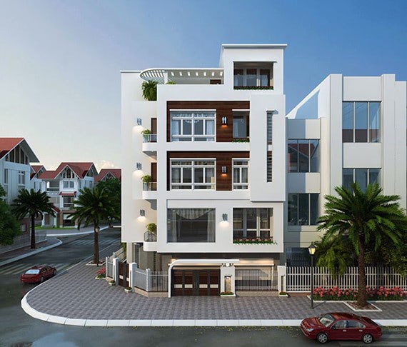 Tổng hợp những mẫu thiết kế nhà ở kết hợp kinh doanh đẹp nhất 4 11