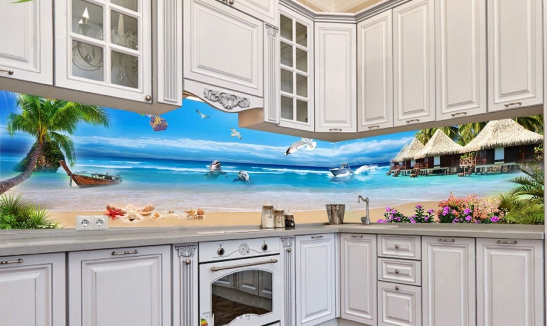 tranh kinh bep dep gia re da nang - Tranh kính ốp bếp 3D Đà Nẵng