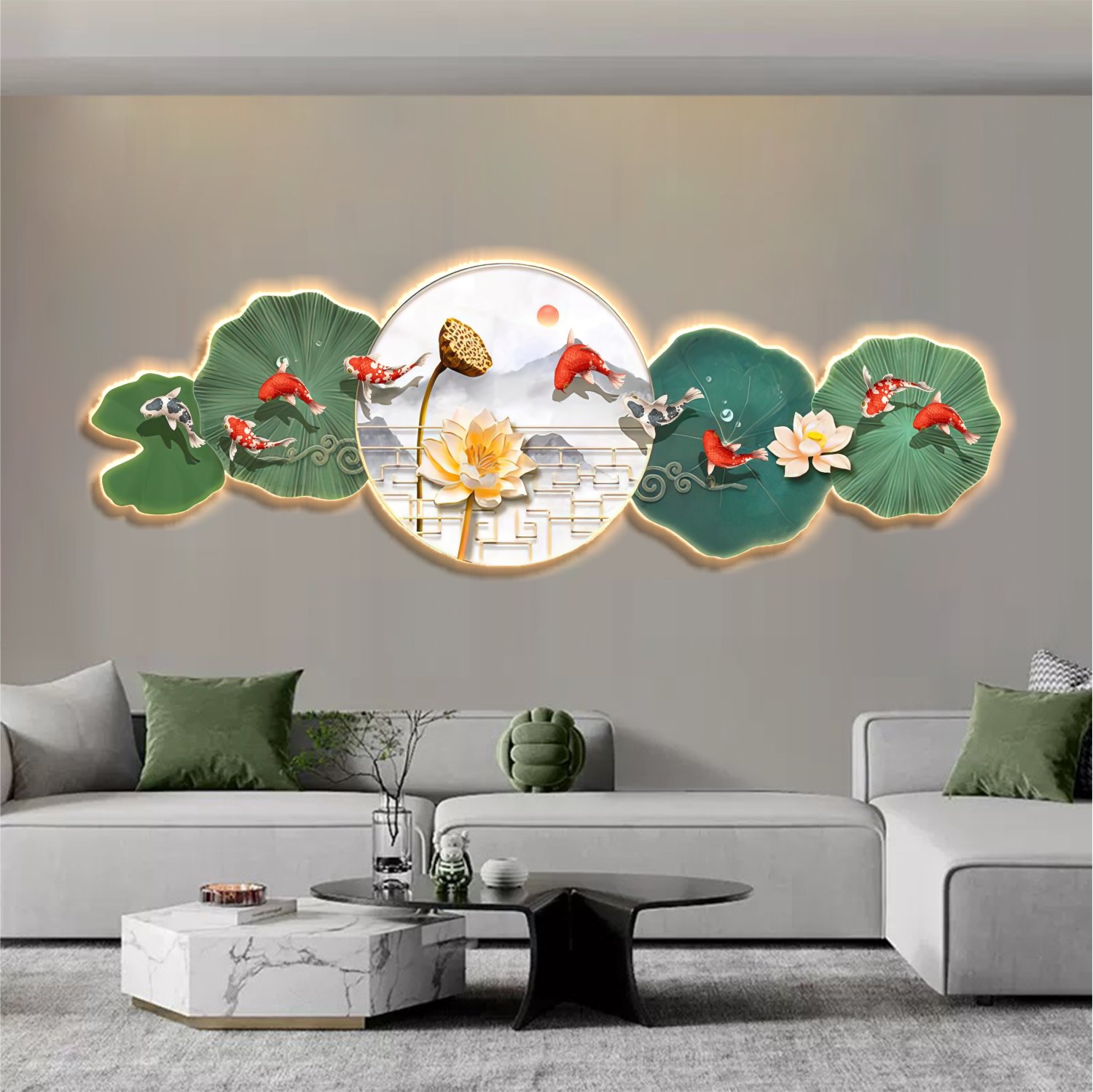 Tranh Tráng Gương Đính Đá Led 3d Tp Vũng Tàu 4 tranh tráng gương đính đá LED 3D Vũng Tàu