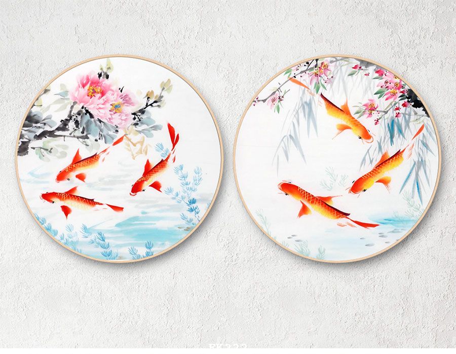 FK222 - MUA TRANH TRÒN LẠNG SƠN UY TÍN- OhaDecor Tiện ích tranh bộ tròn Lạng Sơn