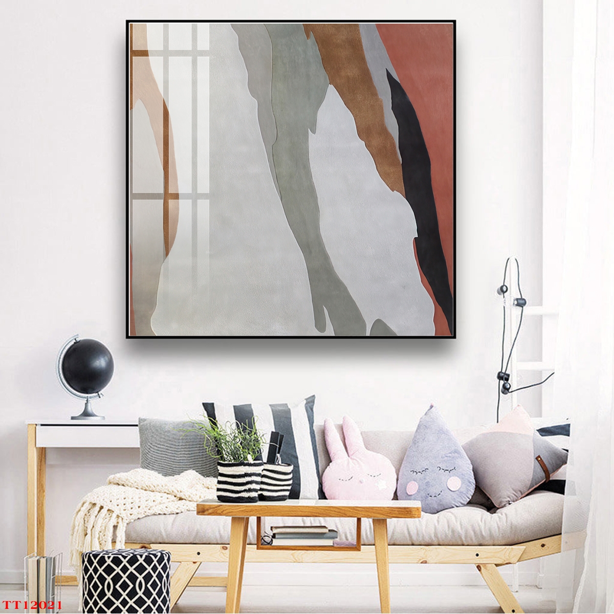 TT12021 - Tranh Canvas Tràn Viền Sài Gòn Uy Tín Nhất Hiện Nay Tranh Canvas Tràn Viền