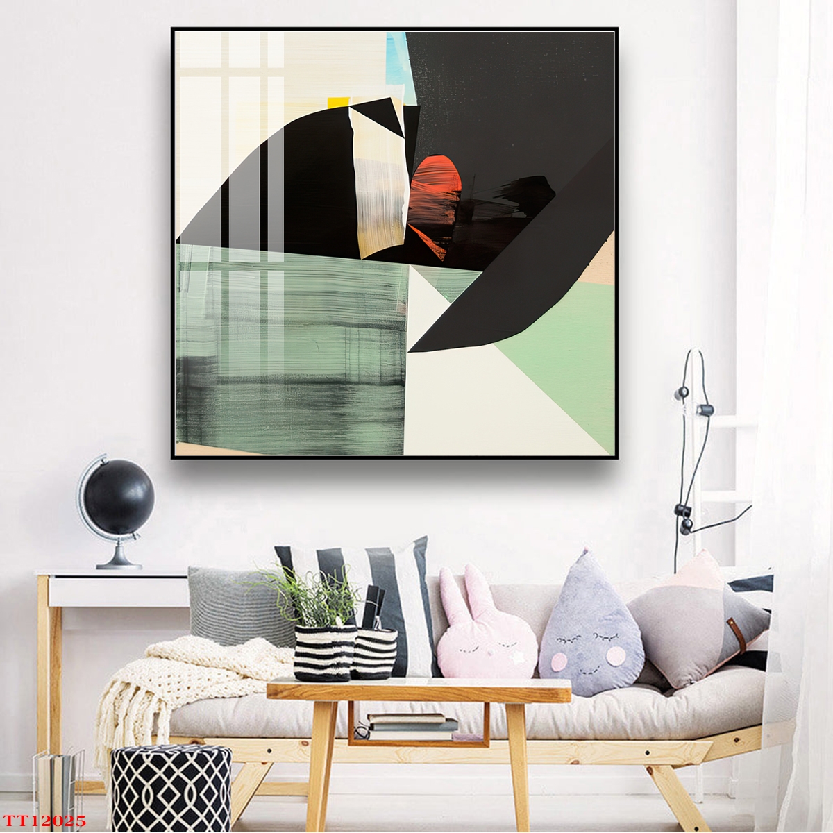 TT12025 - Tranh Canvas Tràn Viền Sài Gòn Uy Tín Nhất Hiện Nay Tranh Canvas Tràn Viền