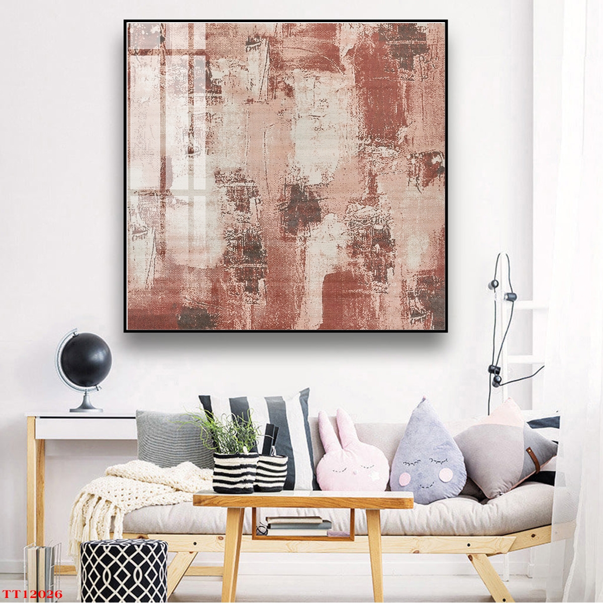 TT12026 - Tranh Canvas Tràn Viền Sài Gòn Uy Tín Nhất Hiện Nay Tranh Canvas Tràn Viền
