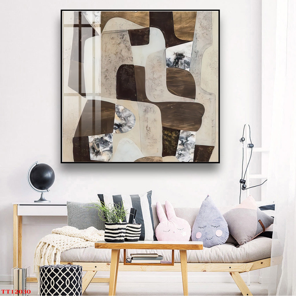 TT12030 - Tranh Canvas Tràn Viền Sài Gòn Uy Tín Nhất Hiện Nay Tranh Canvas Tràn Viền