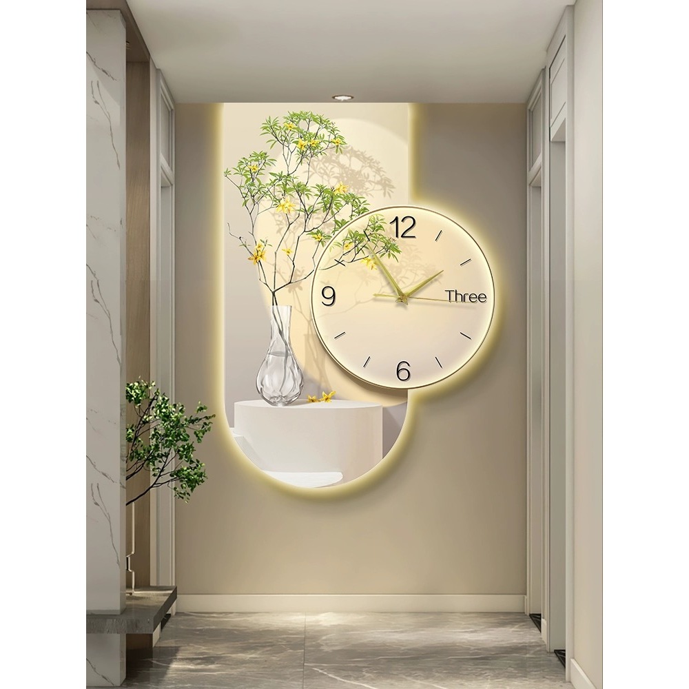 MUA TRANH LED 3D ĐỒNG HỒ TẠI HÀ GIANG 3 Tranh Ha Noi dong ho dien LED phong khach 2