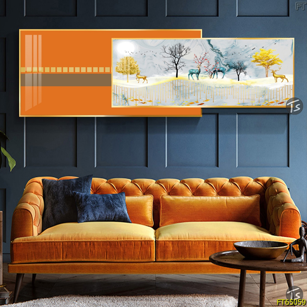 Tranh Trang Guong Treo Tuong Long Ghep Phong Canh Nghe Thuat Hien Dai OHA Decor 1 - TRANH LỒNG GHÉP Ở QUẢNG BÌNH PHÒNG KHÁCH Tranh Tráng Gương Treo Tường Lồng Ghép Phong Cảnh Nghệ Thuật Hiện Đại