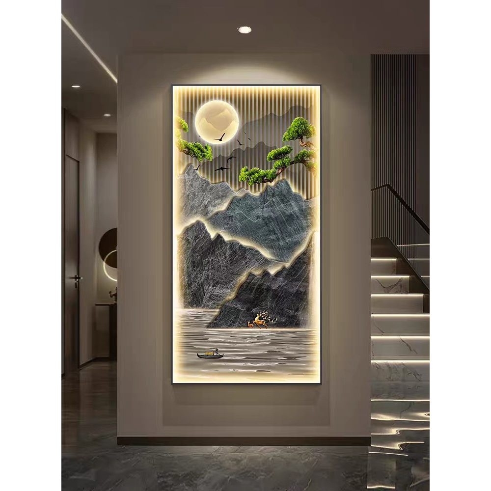Tranh tráng gương 3D LED Hải Dương