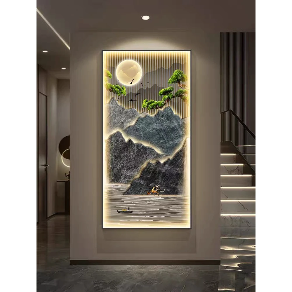 Tranh tráng gương 3D LED Hải Dương