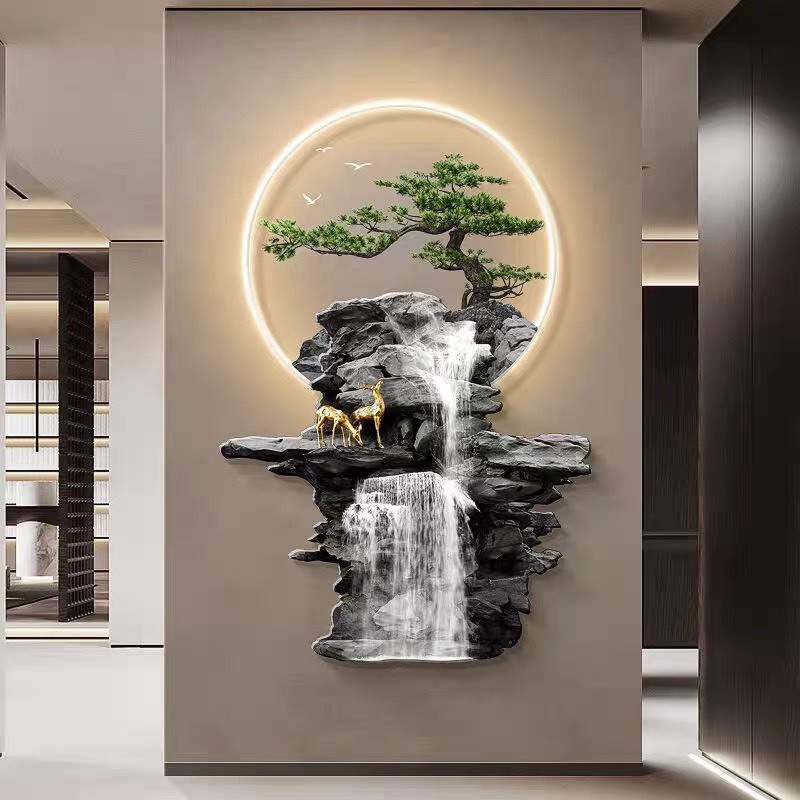 Tranh tráng gương 3D LED Hải Dương