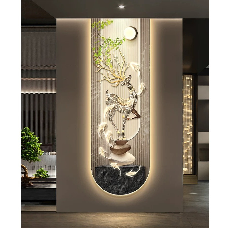 TRANH LED 3D ĐÍNH ĐÁ Ở HẢI DƯƠNG siêu hot 2026 2 tranh LED 3D đính đá ở Hải Dương
