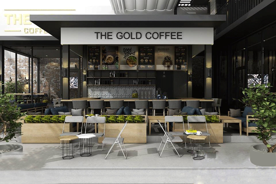 thi cong quan cafe tien che da nang03 - Thi Công Quán Cafe Tiền Chế Đà Nẵng – OhaDecor thi công quán cafe tiền chế đà nẵng