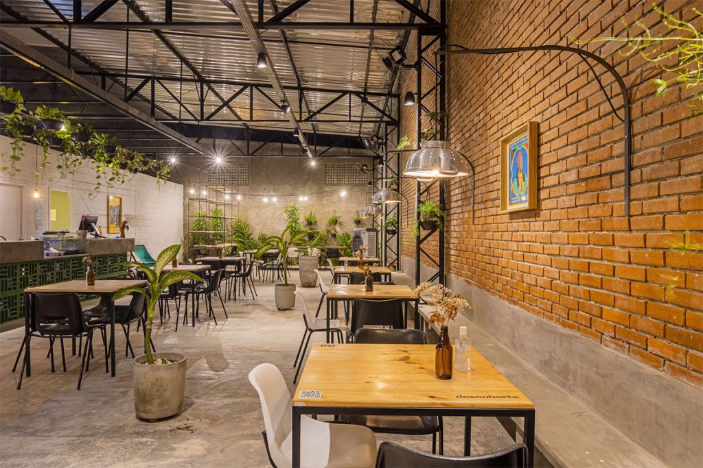 thi cong quan cafe tien che da nang04 1024x683 - Thi Công Quán Cafe Tiền Chế Đà Nẵng – OhaDecor thi công quán cafe tiền chế đẹp