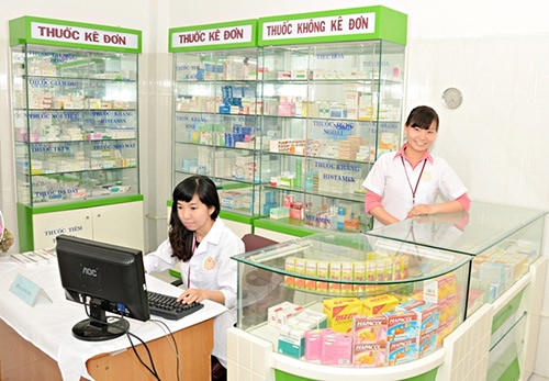 Sử dụng vật liệu Thi Công Quầy Thuốc Tây Tiền Chế Ở Nha Trang chất lượng và an toàn