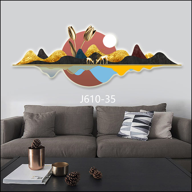 Tranh 3D Led cắt hiện đại 