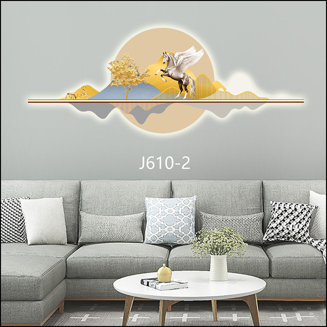 Tranh 3D Led cắt hiện đại 