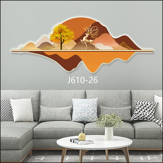 Tranh 3D Led cắt hiện đại 