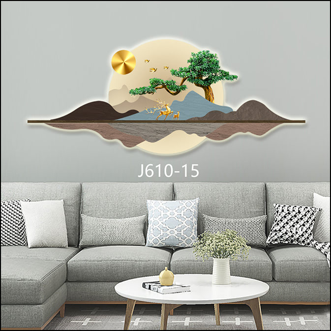 Tranh 3D Led cắt hiện đại 