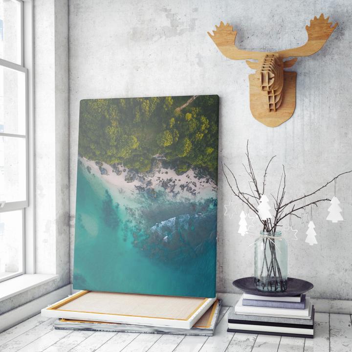 tranh canvas tran vien son la01 - MUA TRANH CANVAS TRÀN VIỀN SƠN LA TREO TƯỜNG ĐẸP tranh canvas tràn viền thiên nhiên