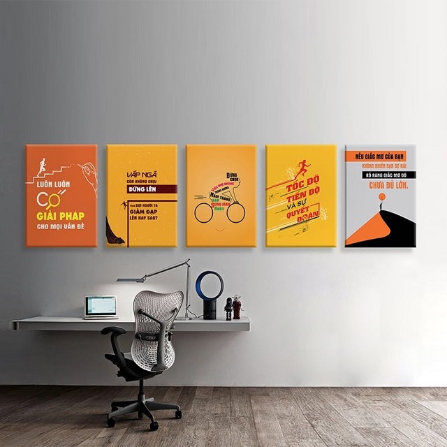 tranh canvas tran vien tphcm03 - MUA TRANH CANVAS TRÀN VIỀN TP HCM CHO VĂN PHÒNG tranh canvas tràn viền mở rộng