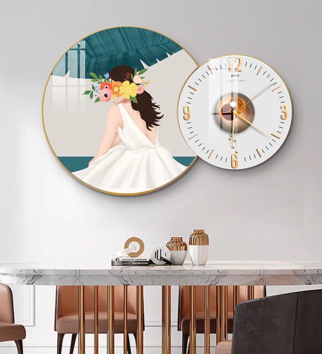MUA TRANH ĐỒNG HỒ TRÁNG GƯƠNG Ở BÌNH THUẬN UY TÍN 2 Tranh đồng hồ tráng gương ở Bình Thuận