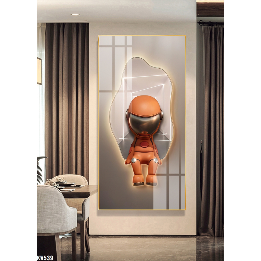 tranh 3d led đính đá nghệ an