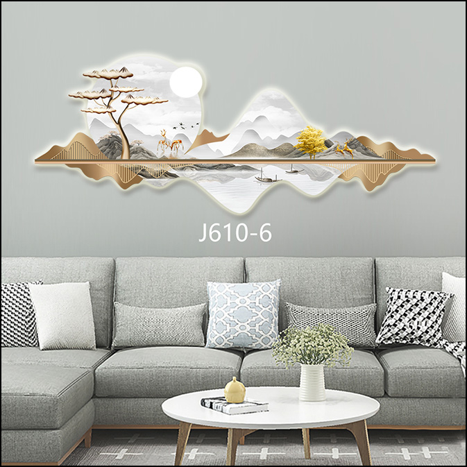 Tranh LED 3D đính đá Nha Trang phong cảnh