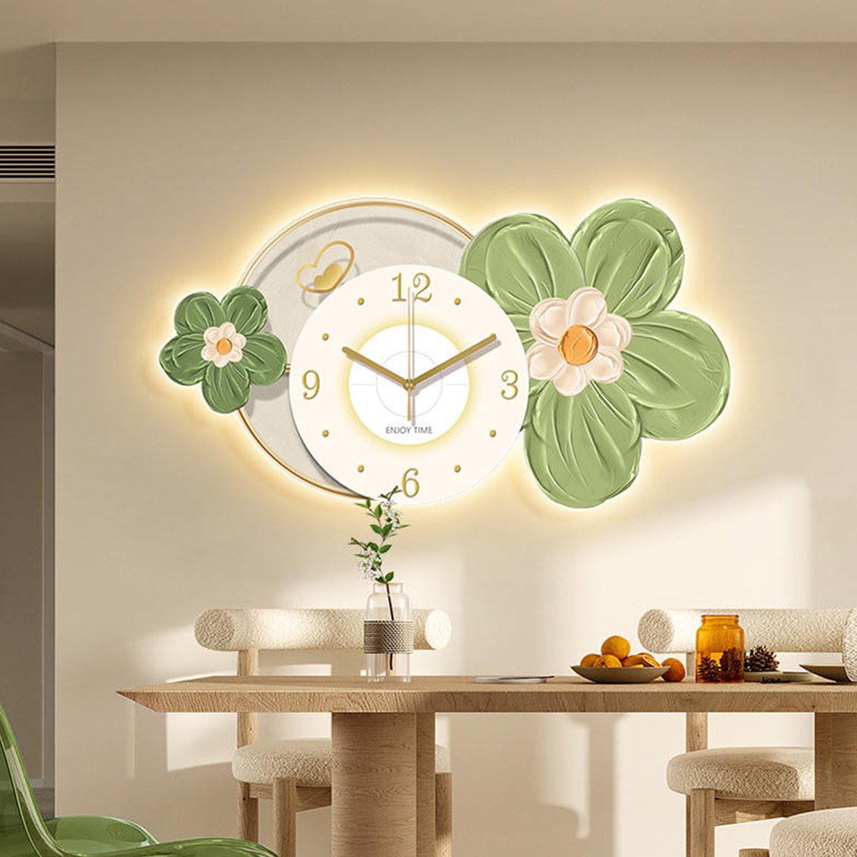 Tranh LED 3D đồng hồ ở Bình Dương 3 tranh LED 3D đồng hồ ở Bình Dương