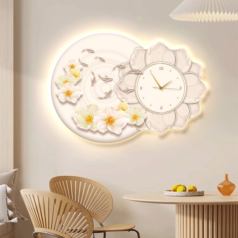 Tranh LED 3D đồng hồ ở Bình Dương 6 tranh LED 3D đồng hồ ở Bình Dương