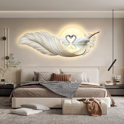 tranh led 3d o sai gon04 - TRANH LED 3D Ở SÀI GÒN CỔ ĐIỂN tranh led 3d lông vũ