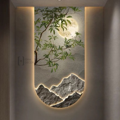 tranh led 3d o tphcm02 - TRANH LED 3D Ở TP HCM HIỆN ĐẠI tranh LED 3D phong cảnh