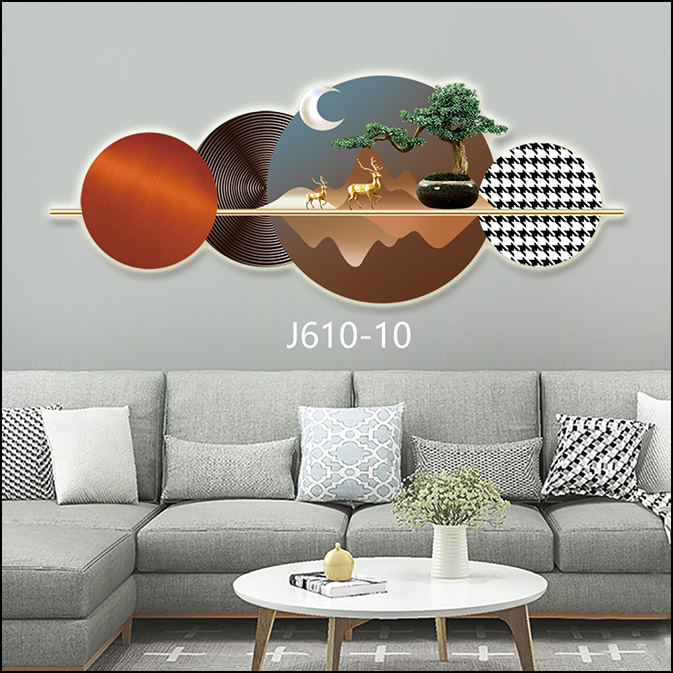 Tranh 3D Led cắt hiện đại 