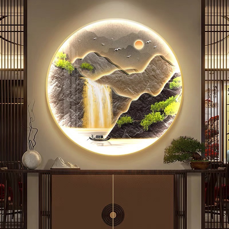 Tranh tráng gương 3D LED Bình Dương 4 Tranh tráng gương 3D LED Bình Dương