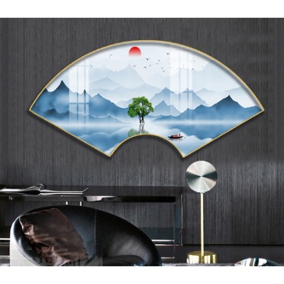 MUA TRANH TRÁNG GƯƠNG ĐÍNH ĐÁ ĐÀ NẴNG 3 tranh tráng gương đính đá phong cảnh
