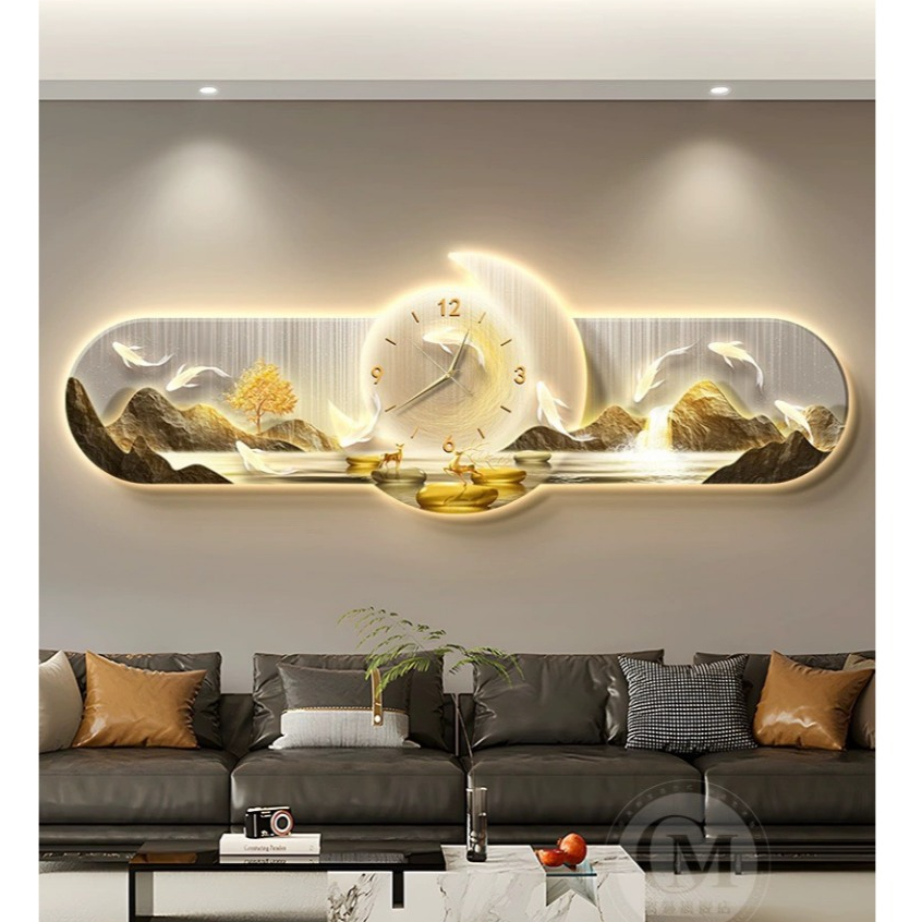 tranh tráng gương đồng hồ Nghệ An