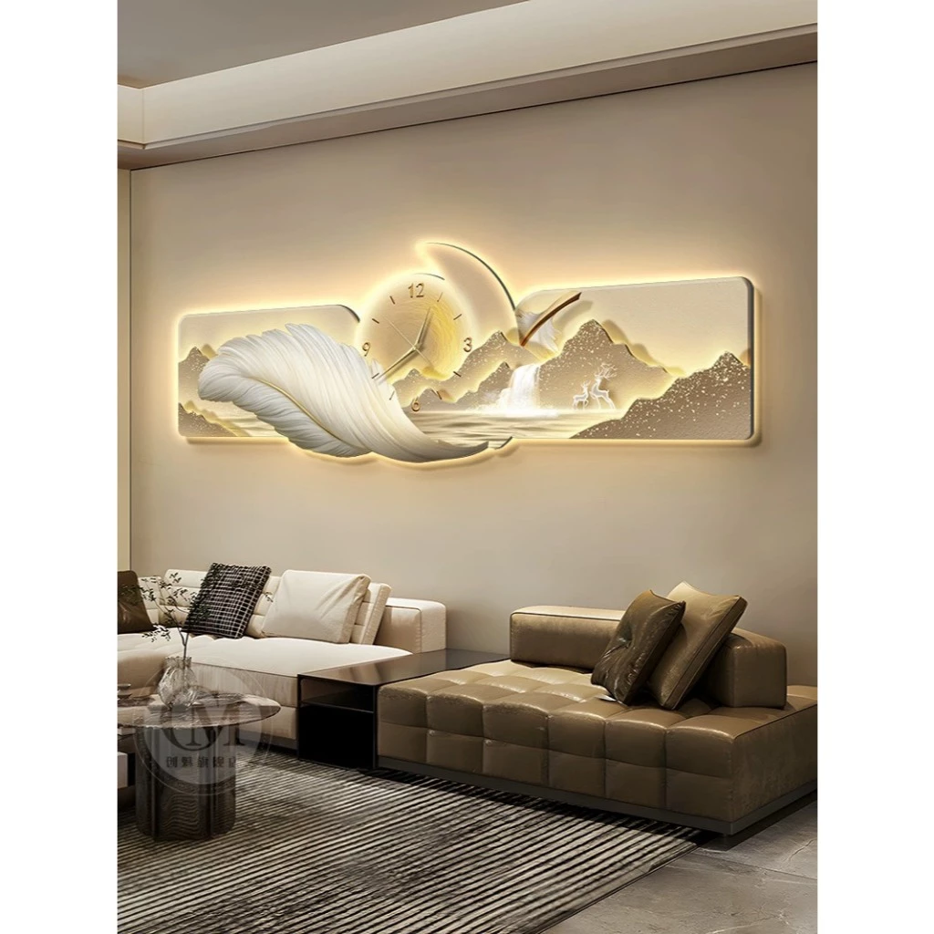 tranh tráng gương đồng hồ Nghệ An