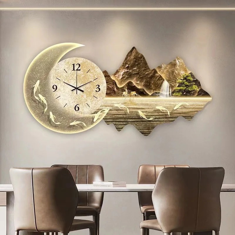 tranh tráng gương đồng hồ Nghệ An