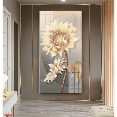 tranh trang guong thuong o nghe an02 - TRANH TRÁNG GƯƠNG THƯỜNG Ở NGHỆ AN HOA LÁ tranh tráng gương thường ở Nghệ An