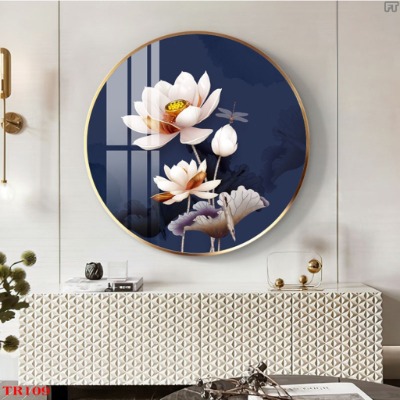 tranh trang guong thuong o nghe an05 - TRANH TRÁNG GƯƠNG THƯỜNG Ở NGHỆ AN HOA LÁ tranh tráng gương thường chất lượng cao