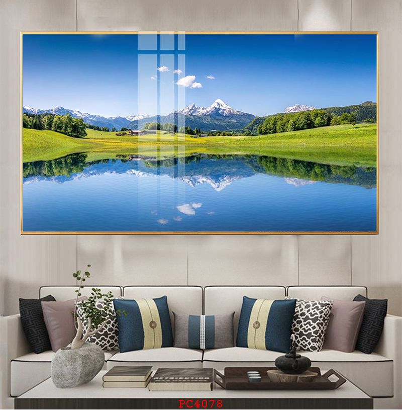 PC4078 - TRANH TRÁNG GƯƠNG PHONG CẢNH AN GIANG tranh tráng gương phong cảnh an giang
