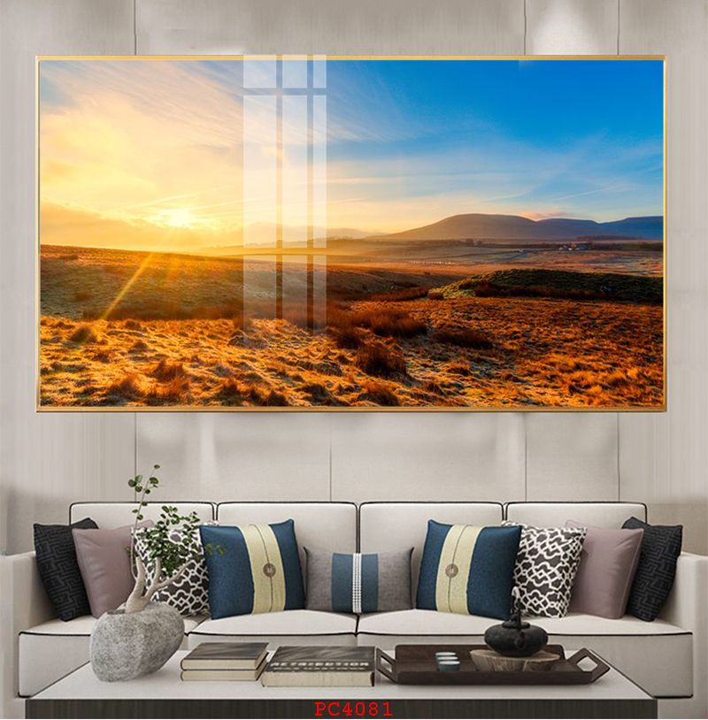 PC4081 - TRANH TRÁNG GƯƠNG PHONG CẢNH AN GIANG tranh tráng gương phong cảnh an giang
