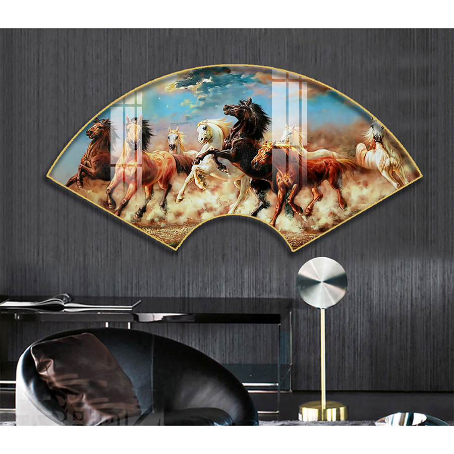 Tranh Quat Treo Tuong Trang Guong Cao Cap Ma Dao Thanh Cong Tang Sep Dong Nghiep OHA Decor - TRANH QUẠT SÀI GÒN GIÁ TẬN XƯỞNG UY TÍN NHẤT HIỆN NAY tranh quạt sài gòn