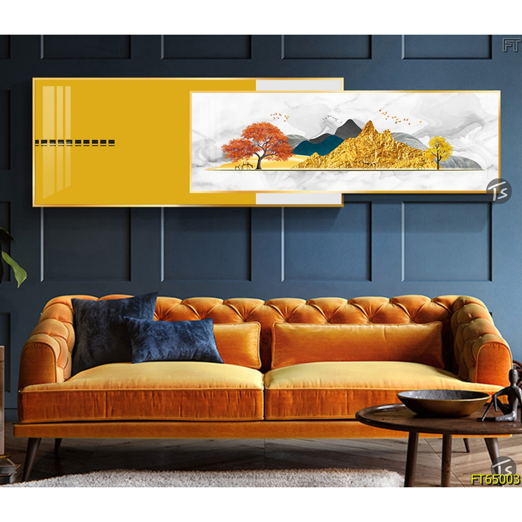 Tranh Trang Guong Treo Tuong Long Ghep Phong Canh Nghe Thuat Hien Dai Hot OHA Decor 7 - TRANH LỒNG GHÉP NHA TRANG CHO CAFE Mẫu Tranh lồng ghép Nha Trang “Cánh rừng xanh tươi”