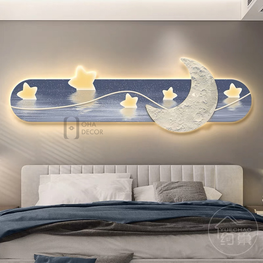 cách treo tranh tráng gương