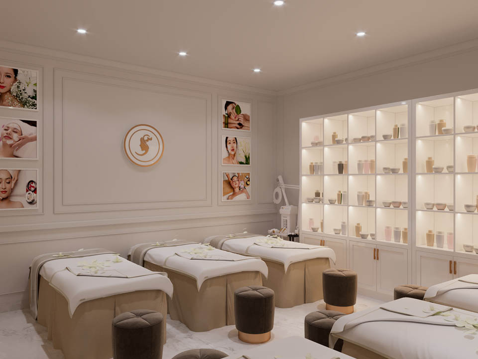 thi cong spa 100 trieu tai hoi an01 - Thi Công Spa Nha Trang 30m2 – OhaDecor Thực hiện thi công và kiểm tra chất lượng