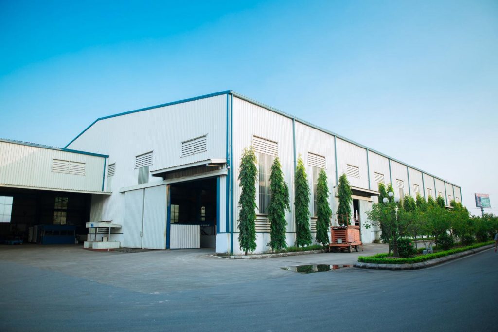 Thi công xưởng kho chứa tiền chế tại Huế