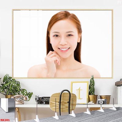 tranh đèn LED hàm răng trắng cho nha khoa 